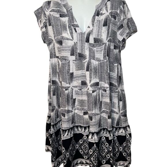 Anthropologie Maeve Harper Tiered Mini Dress - Picture 3 of 7